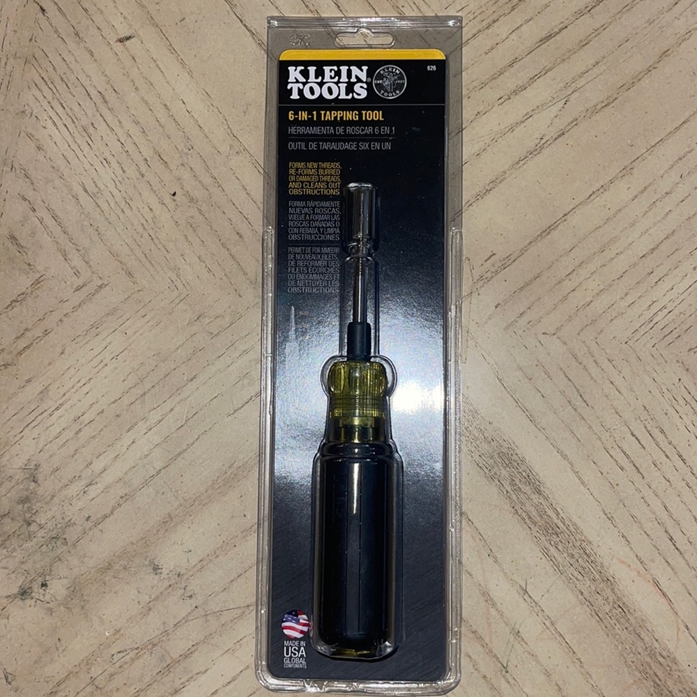 6 in 1 tapping tool